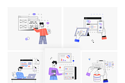 Technology and Web Development, a Technology Illustration by Prosymbols (Thumbnail 6 of 11)