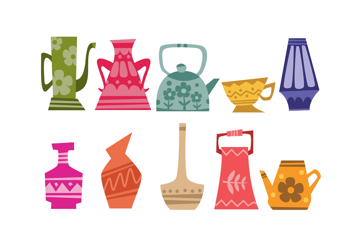 50 Decorative Vase Graphics, a Graphic by judayartworks (Photo 5 of 6)