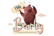 Bearley, a Handwritten Font by Lunabi (Thumbnail 1 of 5)