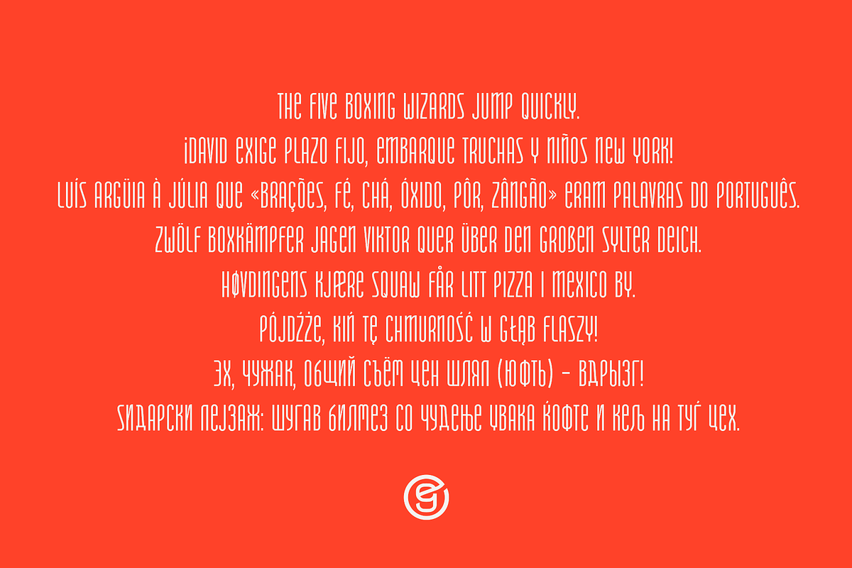 Auge Unicase Font preview 2