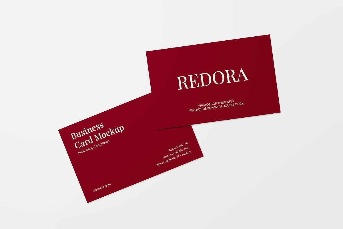 Redora Branding Mockup, an Advertising Mockup by etigma.com (Photo 4 of 37)