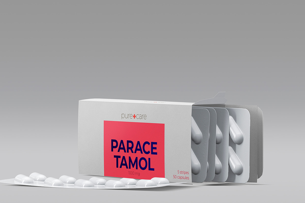 Medical Packaging Scene Creator, a Packaging Mockup by Vasily Kulinich (Photo 7 of 19)