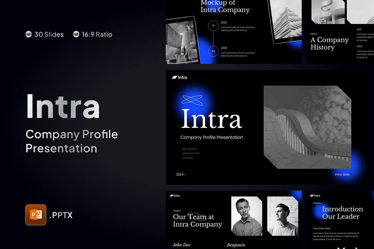 Elegant Company Profile Presentation, a Presentation Template by Eklip Studio (Photo 1 of 5)
