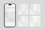Instagram Social Media Post Mockup, a Social Media Template by studiogstock (Thumbnail 2 of 2)