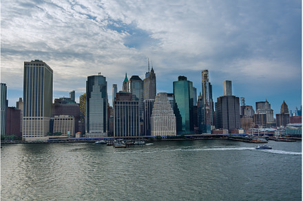 Aerial view over the Manhattan, an Architecture Photo by Ungvar Studio