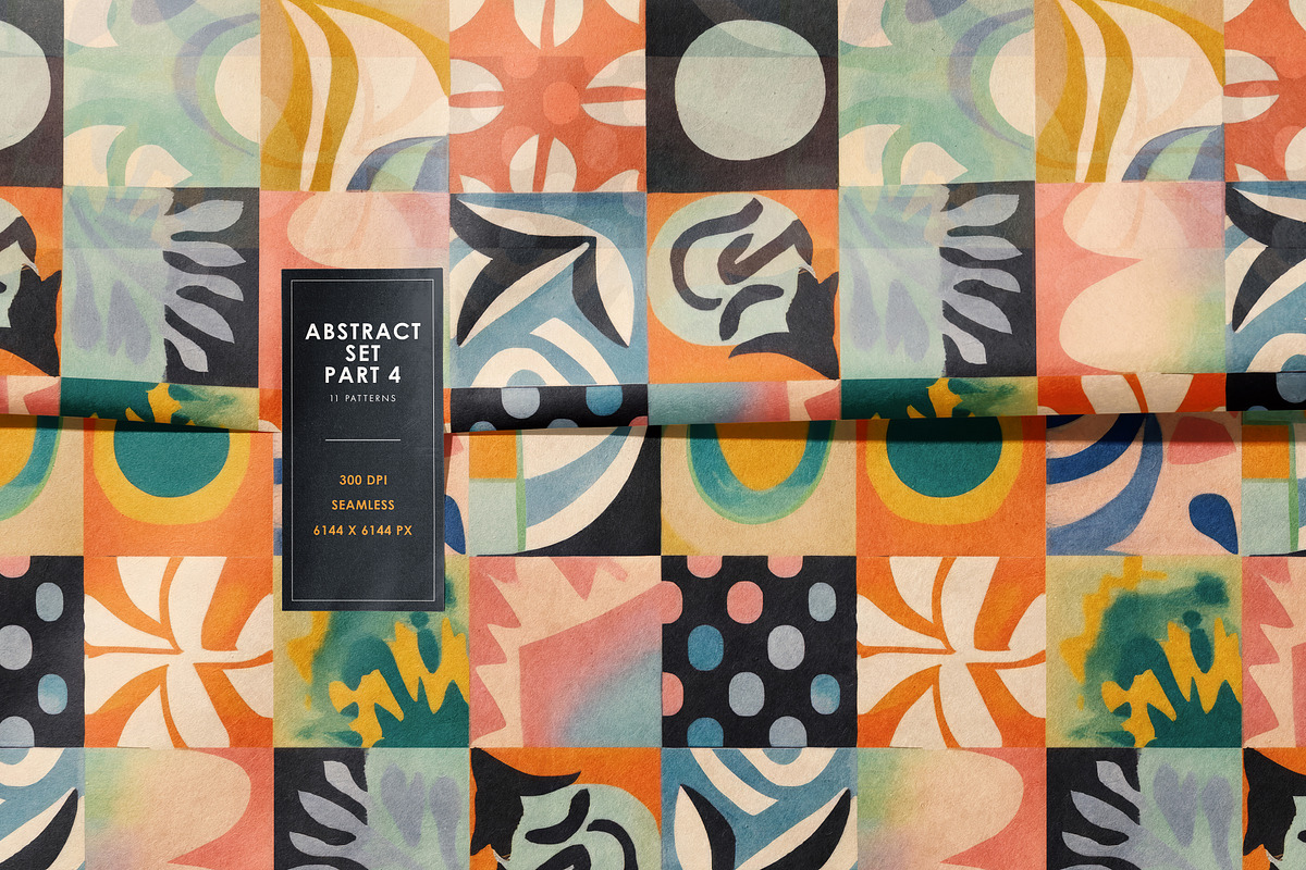 Abstract Patterns - part 4, a Pattern Graphic by Ninterints (Photo 16 of 17)