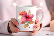Whimsical Spring Hibiscus Flowers, an Illustration by Craft Nest (Thumbnail 8 of 11)