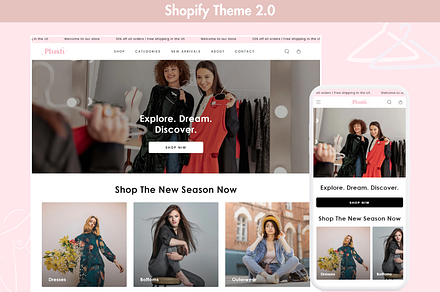 Plush Fashion Shopify Theme