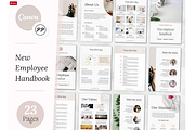 New Employee Handbook Template, a Branding & Logo Template by PittaFinePrint (Thumbnail 1 of 4)