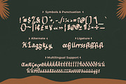 Hadeya - Modern Script Typeface, a Script Font by Typefactoryco (Thumbnail 2 of 9)