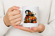 Whimsical Halloween Pumpkin Clipart, a Seasonal Illustration by Canvas Craft (Thumbnail 9 of 10)