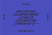 AL Normandie, a Sans Serif Font by Adam Lock (Thumbnail 2 of 7)