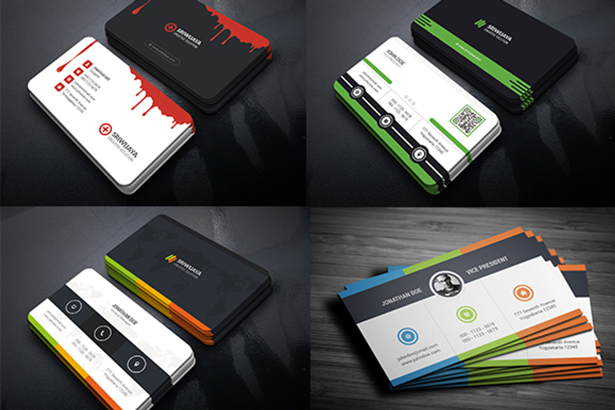 Professional Business Card Bundle, a Business Card Template by InfinityArt (Photo 6 of 6)
