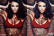 Digital Vector Art Photoshop Action, an Action Add-On by Krystal Designs Co. (Thumbnail 2 of 13)