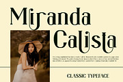 Bragita Ligature Serif Typeface, a Serif Font by Humaira_std (Thumbnail 6 of 9)