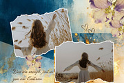 Weathered Painted Paper Pack, a Background Graphic by pictures for you (Thumbnail 7 of 12)