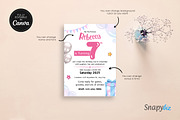 7th Birthday Invitation Template, an Invitation Template by Snapybiz (Thumbnail 2 of 9)