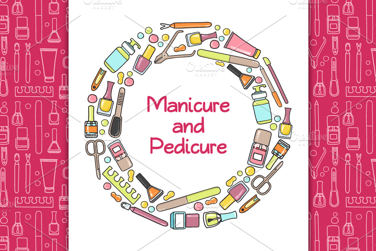 Manicure and Pedicure Big Set, a Graphic by Epine (Photo 1 of 4)