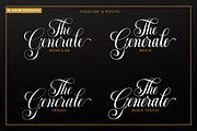 Generale Script, a Script Font by Alpha Bento (Thumbnail 3 of 11)