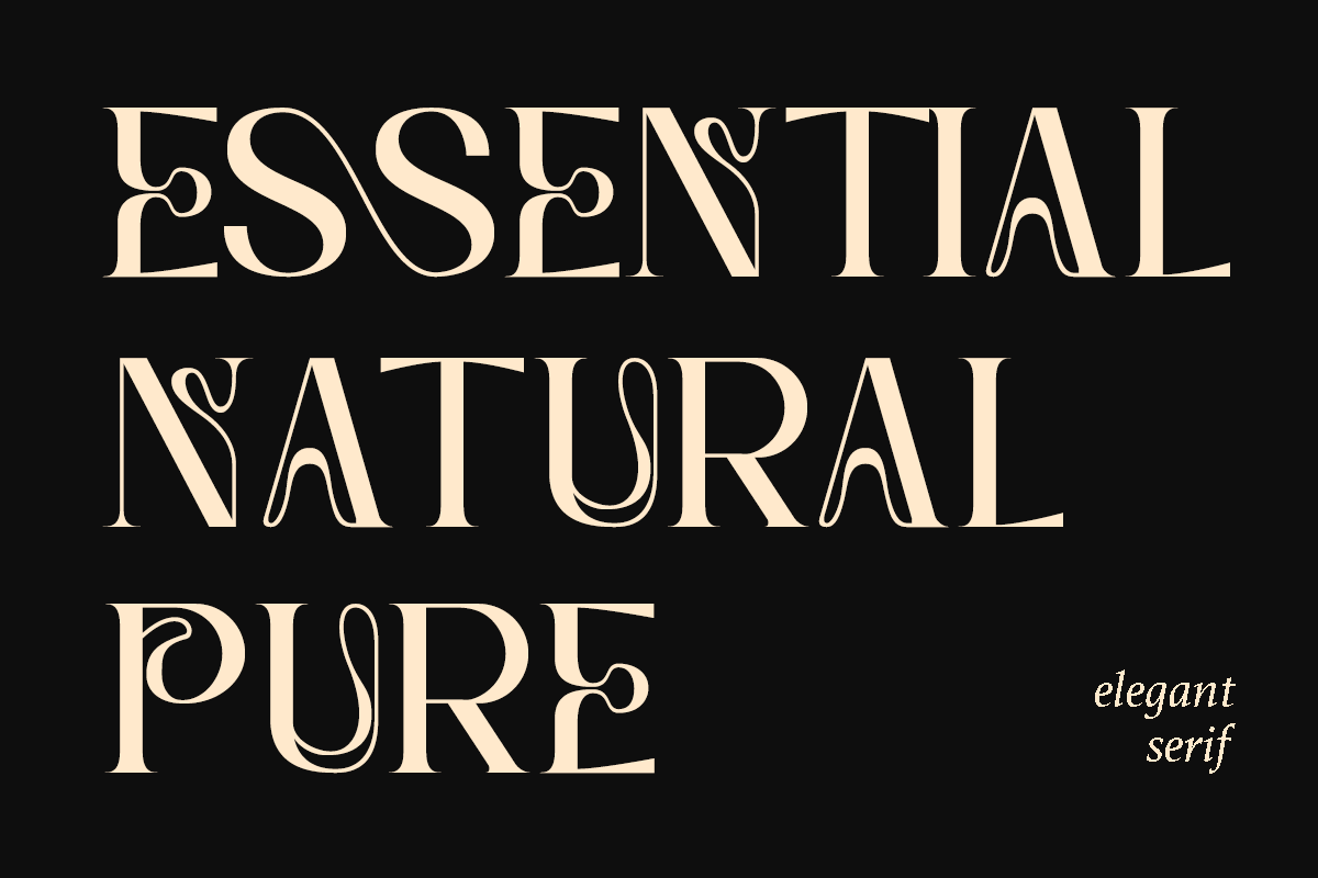 Herva - Decorative Elegant Serif, a Serif Font by Pandeka Studio (Photo 8 of 12)