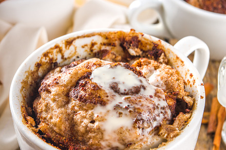 Cinnabon cake in mug stock photo containing cinnabon and cinnamon roll, a Food & Drink Photo by Rimma