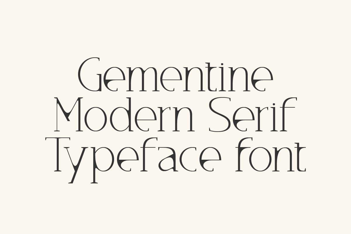Gementine, a Serif Font by Muksal Creative (Photo 2 of 10)