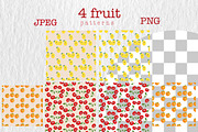 Fruit Friends clipart, an Icon by Oleksandra Illustrates (Thumbnail 6 of 12)