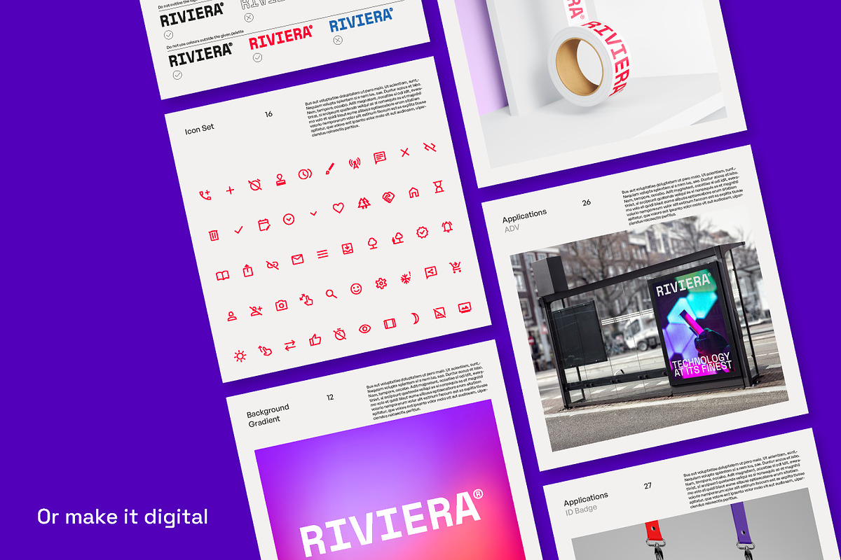 Square Brand Guideline Template, a Presentation Template by Fucina™ (Photo 8 of 8)