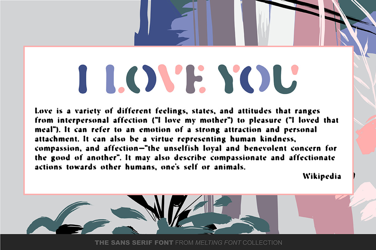 CandyMelt Sans Serif Font preview 7