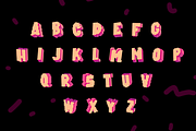 Jamer| retro game font, a Sans Serif Font by wowomnom (Thumbnail 2 of 3)