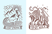 25 in 1 Bundle - Line Illustrations, an Animal Illustration by gunaonedesign (Thumbnail 21 of 21)