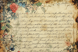 Elegant Handwritten Script Paper