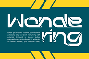 Radically Changed - Futuristic Font, a Sans Serif Font by 177Studio (Thumbnail 4 of 8)