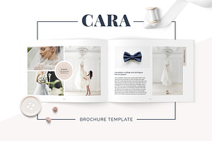Cara Brochure Template, a Brochure Template by SlideStation
