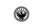 20 Minimalist Eagle Logo Bundle, a Branding & Logo Template by Vectorium Studio (Thumbnail 15 of 21)