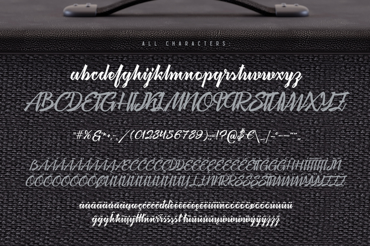 Megawatt font + Bonus preview 4