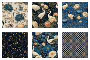 Vintage Luxury Halloween Chinoiserie, a Pattern Graphic by fashionaddict (Thumbnail 2 of 5)