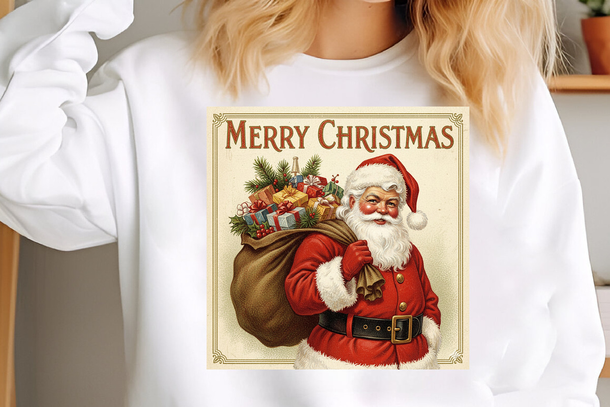 Retro Christmas Quotes Labels Bundle, an Illustration by SinaCreation (Photo 6 of 7)