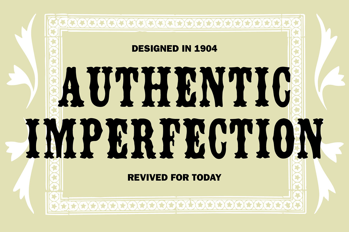 Antique Tuscan No. 6, a Slab Serif Font by Wood Type Revival (Photo 3 of 4)