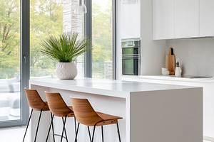 Bright modern minimalist kitchen, an Architecture Photo by MistyDay