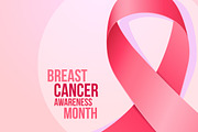 Breast cancer awareness month, a Decorative Illustration by Traudl's shop (Thumbnail 1 of 2)