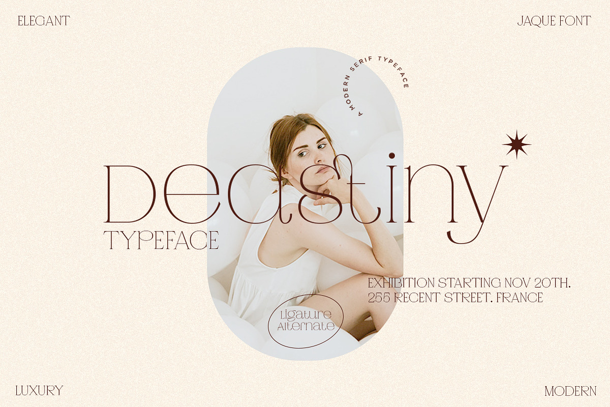 Jaque | Royal Serif, a Serif Font by Pentagonistudio (Photo 6 of 12)