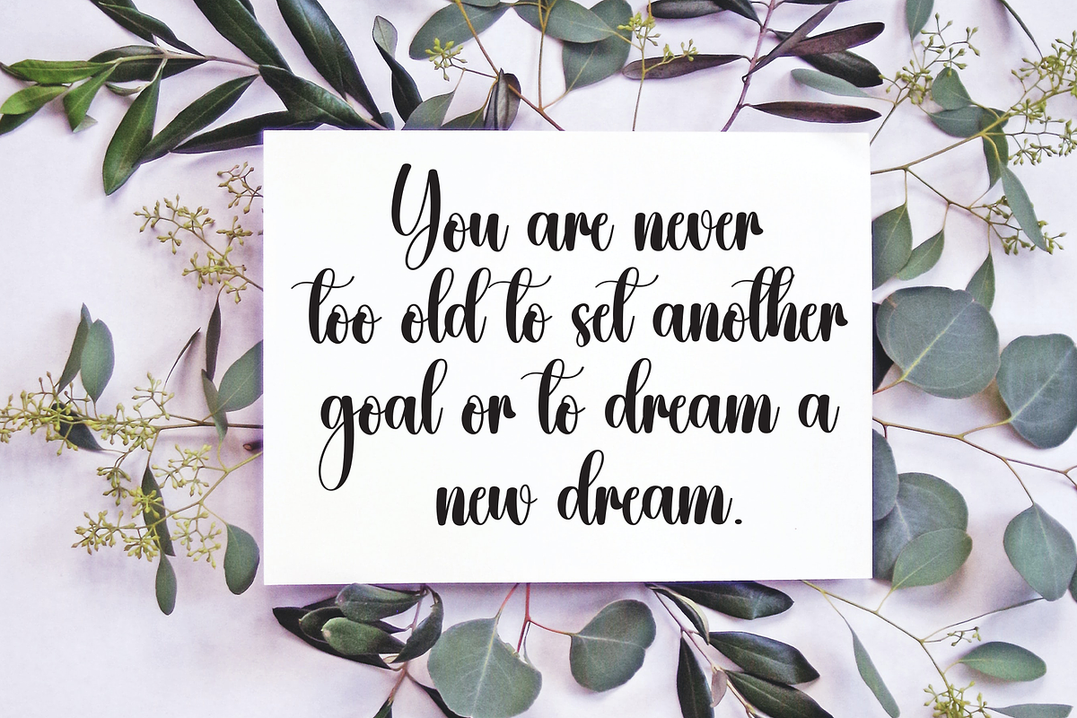 Stayhome | Script Font, a Handwritten Font by Scratchones (Photo 5 of 9)