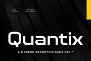 Elegant Futuristic - Quantix, a Sans Serif Font by Arterfak Project (Thumbnail 1 of 12)