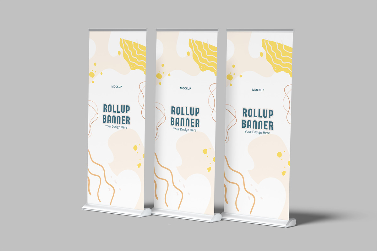 Rollup Banner Mockup, a Print Template by rizalamora (Photo 5 of 11)