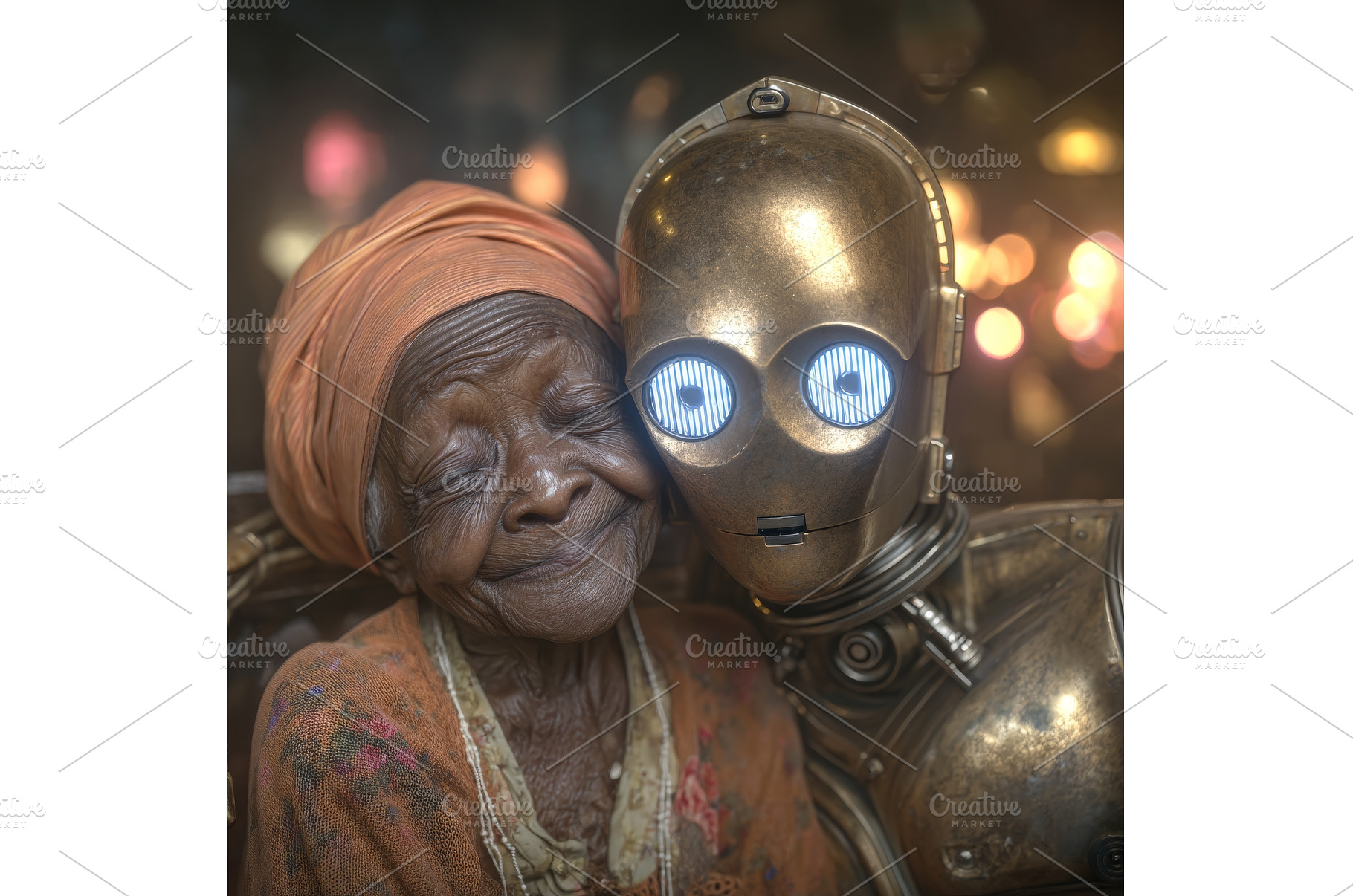 An elderly woman who has retired is, a Technology Photo by ZinetroN
