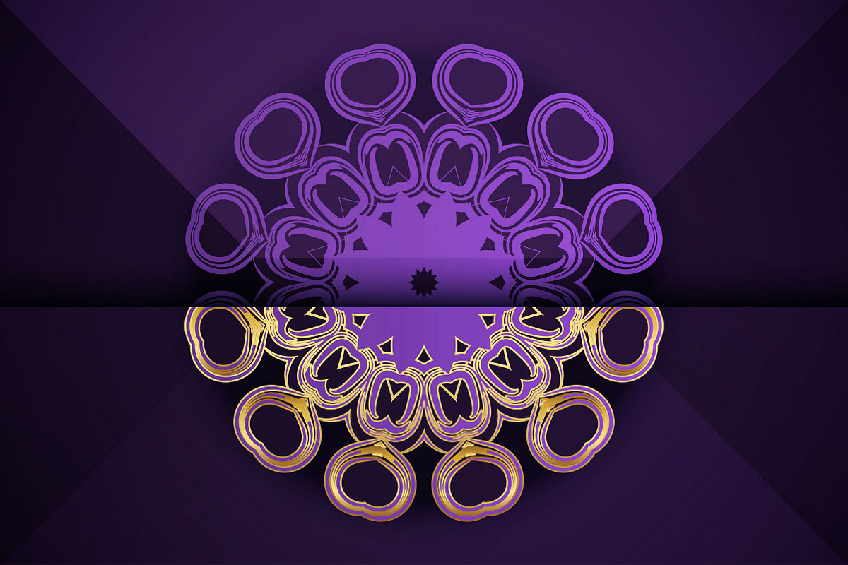 Mandala Circular Pattern Vector Pack, a Background Graphic by NJ Himel (Photo 47 of 95)