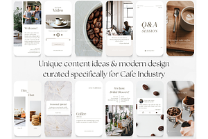 65 Cafe Or Bakery Story Templates