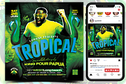 Tropical Flyer, a Flyer Template by regalDRAW (Thumbnail 1 of 3)