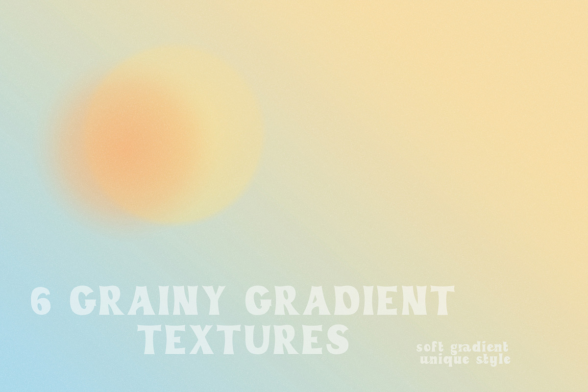 Grainy Gradient Textures, a Texture Graphic by Vintage Digital Textures (Photo 1 of 6)